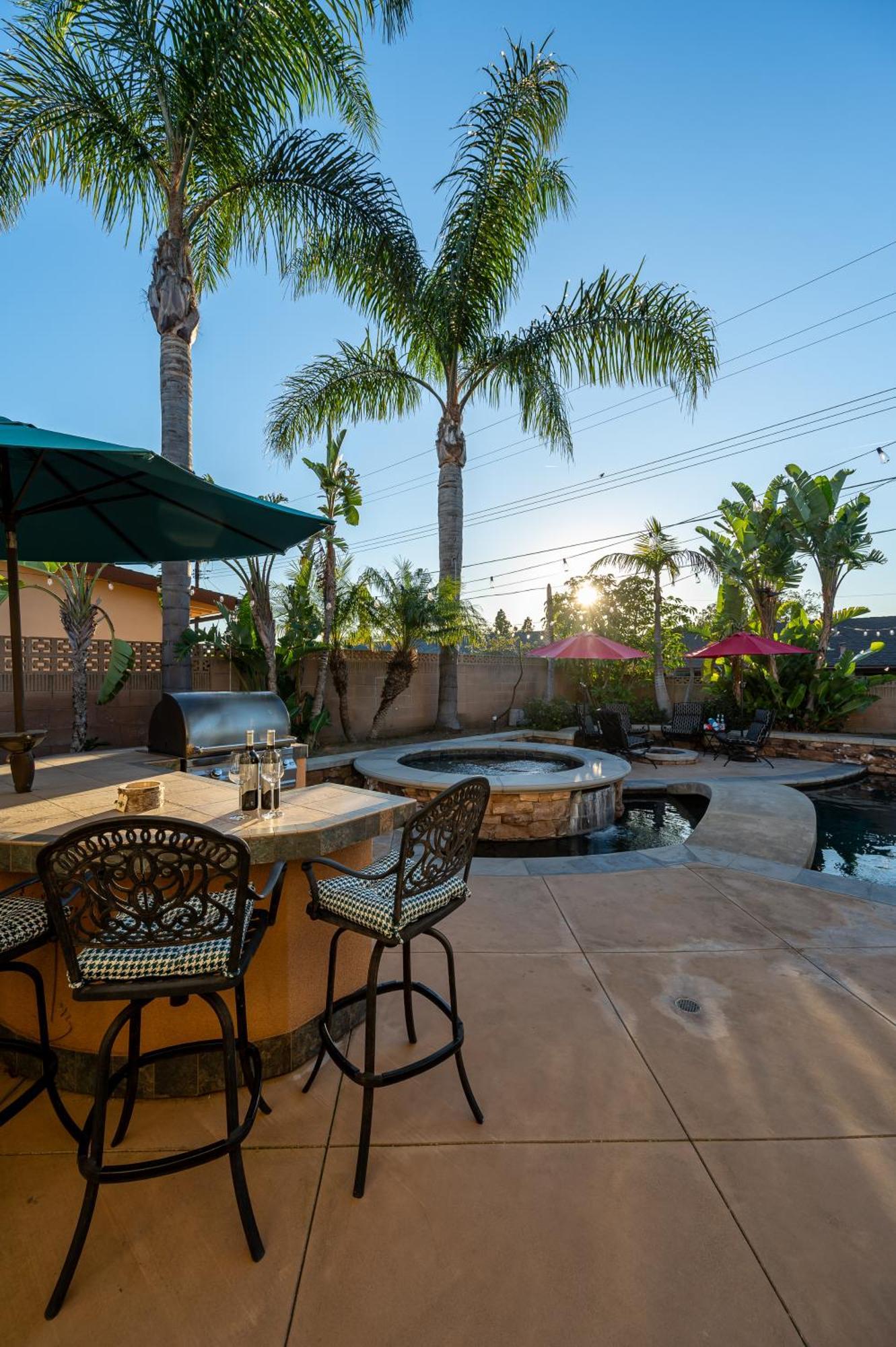 Amazing Modern Pool House Near Disneyland Anaheim Ngoại thất bức ảnh